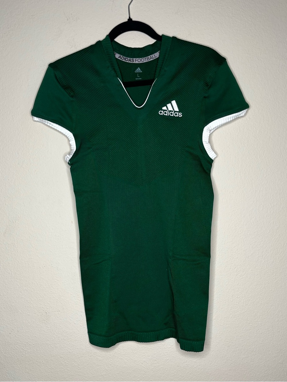 Adidas Primeknit A1 Football Jersey Men’s Large NWT green with White Trim